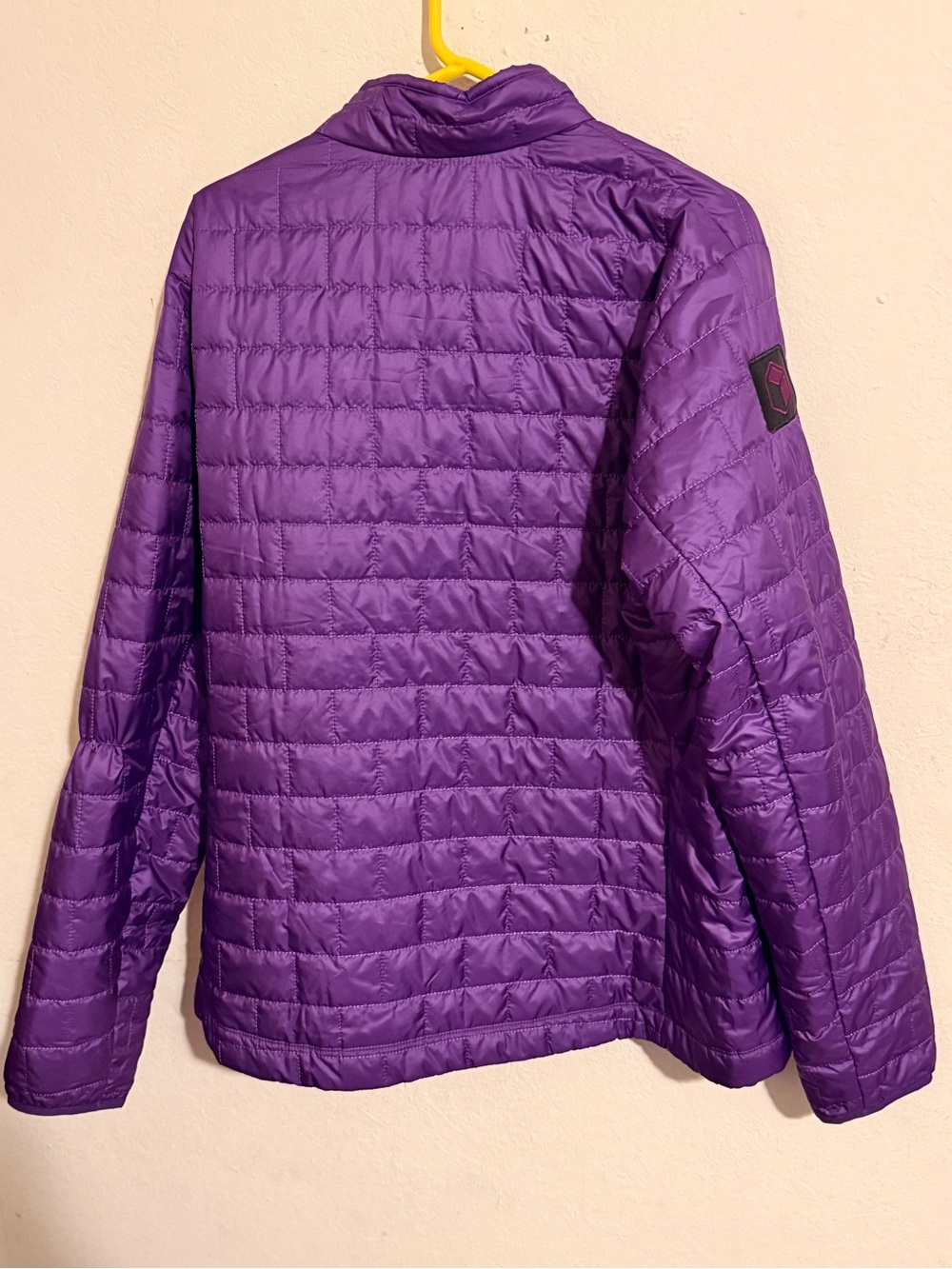 Patagonia Purple Quilted Jacket nano men’s size xl - Picture 3 of 6